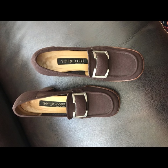 SERGIO ROSSI Mesh Moccasins. - Picture 2 of 3